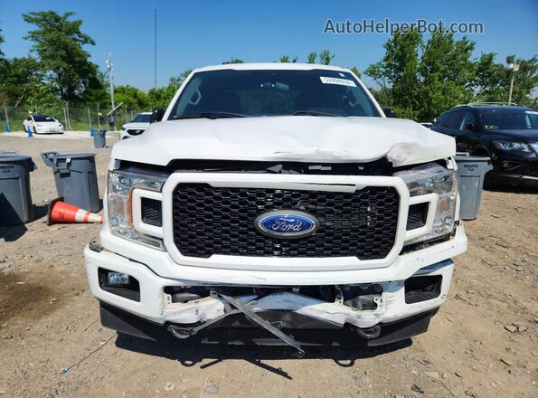 1FTEW1EP9KFA71956 2019 FORD F150 White Դիմացի տեսք