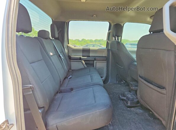 1FTEW1EP9KFA71956 2019 FORD F150 White Հետևի նստատեղերի տեսք