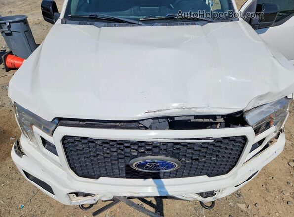 1FTEW1EP9KFA71956 2019 FORD F150 White Սալոնի հետևի տեսք