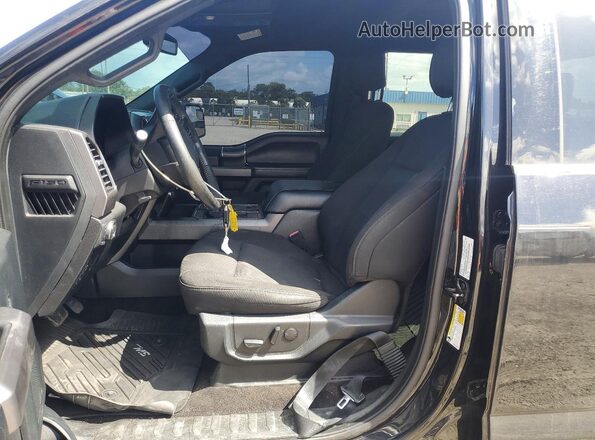 1FTEW1EP9KFB79610 2019 FORD F150 Black Vista interior delantera