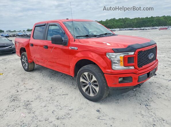 1FTEW1EP9KFB89036 2019 FORD F150 Red წინა მარჯვენა