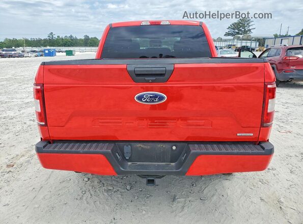 1FTEW1EP9KFB89036 2019 FORD F150 Red უკანა ხედი