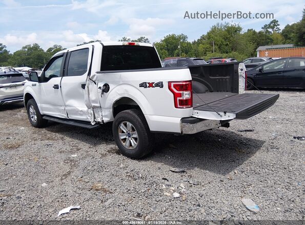 1FTEW1EP9KFC29972 2019 FORD F150 Белый Задняя левая четверть