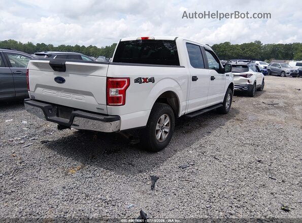 1FTEW1EP9KFC29972 2019 FORD F150 Белый Задняя правая четверть