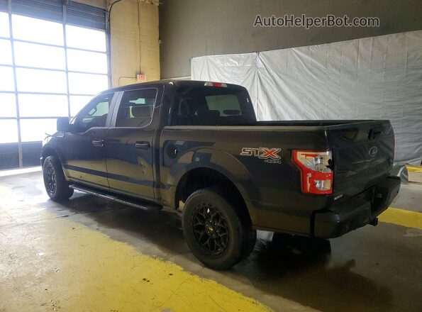 1FTEW1EP9KKD80494 2019 FORD F150 Black Հետևի ձախ