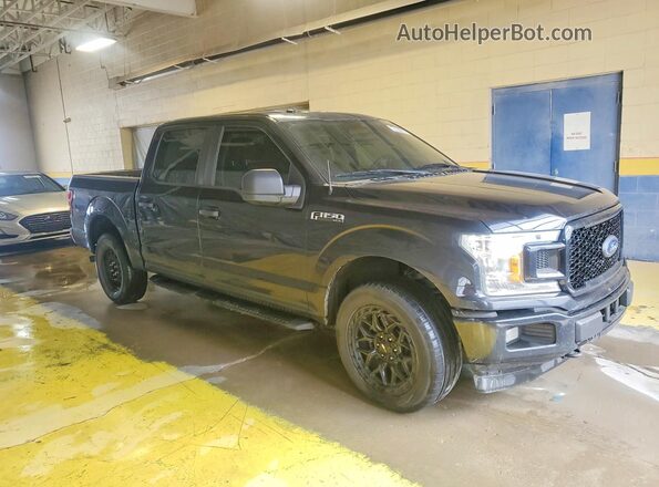 1FTEW1EP9KKD80494 2019 FORD F150 Black Առջևի աջ