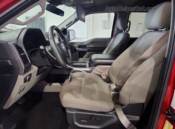 1FTEW1EP9KKF00181 2019 FORD F150 Maroon Սալոնի դիմացի տեսք