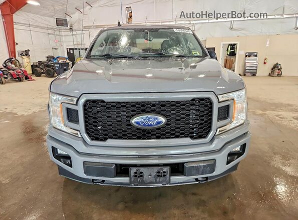 1FTEW1EP9LFB83299 2020 FORD F150 Серый Вид спереди