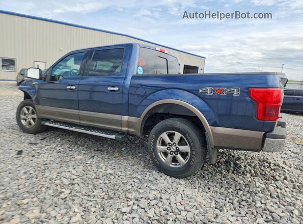 1FTEW1EP9LFB89099 2020 FORD F150 Blue უკანა მარცხენა