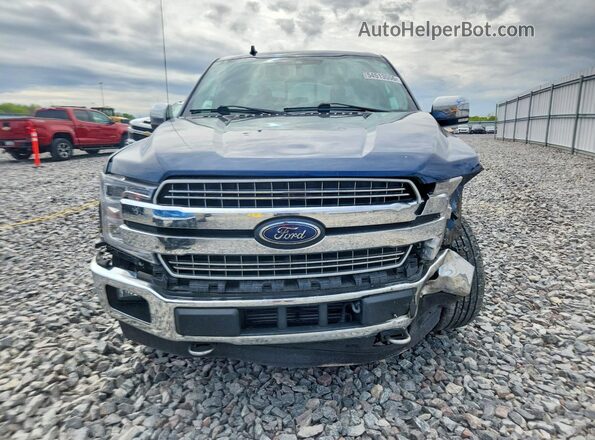 1FTEW1EP9LFB89099 2020 FORD F150 Blue წინა ხედი