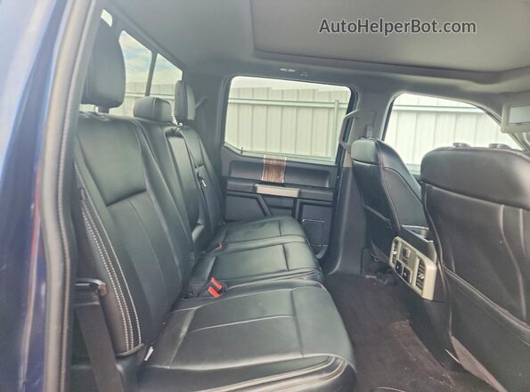 1FTEW1EP9LFB89099 2020 FORD F150 Blue უკანა სავარძლების ხედი