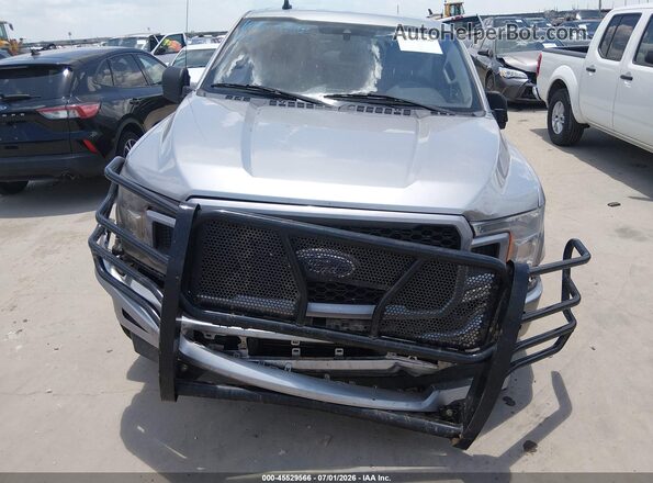 1FTEW1EP9LFC10310 2020 FORD F150 Silver Вид щитка приладів