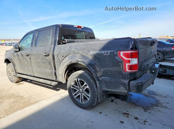 1FTEW1EP9LKF39631 2020 FORD F150 Black Задня ліва чверть