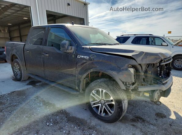 1FTEW1EP9LKF39631 2020 FORD F150 Black Передня права чверть