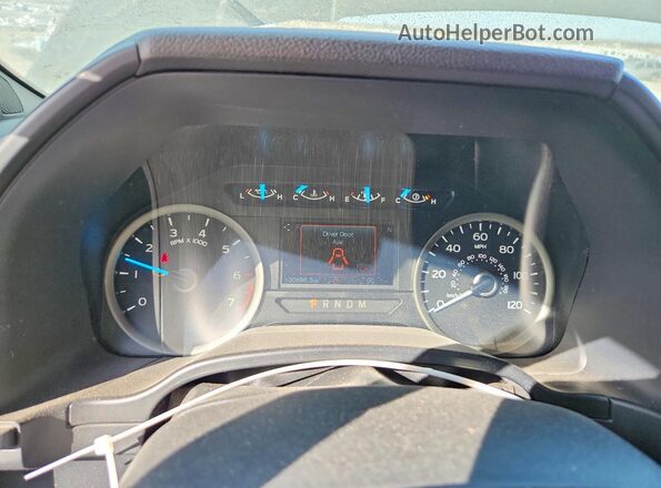 1FTEW1EP9LKF39631 2020 FORD F150 Black Вид щитка приладів