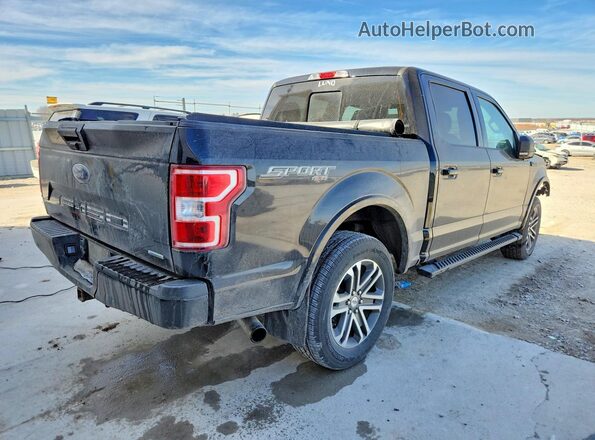 1FTEW1EP9LKF39631 2020 FORD F150 Black Задня права чверть