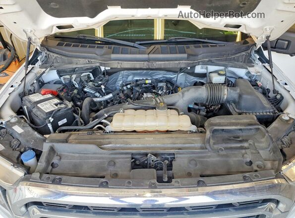1FTEW1EP9MFC42787 2021 FORD F150 White უკანა სალონის ხედი