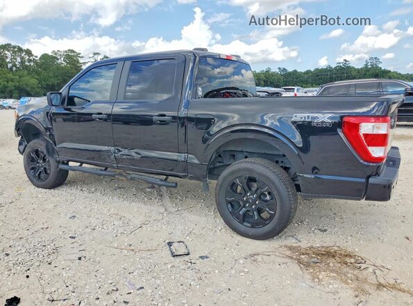 1FTEW1EP9NFA92715 2022 FORD F150 Черный Задняя левая четверть