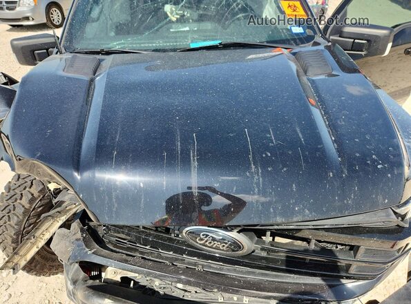 1FTEW1EP9NFB45235 2022 FORD F150 Black Rear interior view