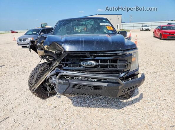 1FTEW1EP9NFB45235 2022 FORD F150 Black Front view