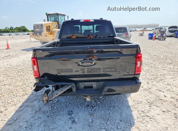 1FTEW1EP9NFB45235 2022 FORD F150 Black Rear view