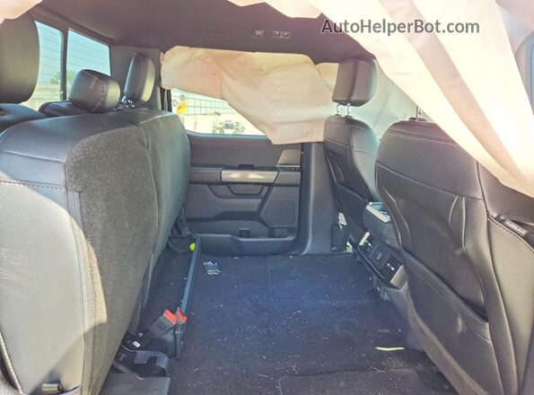 1FTEW1EP9NFB45235 2022 FORD F150 Black Rear seats view