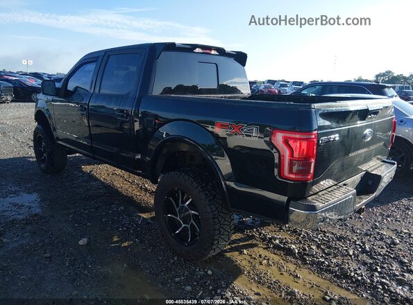 1FTEW1EPXGFB77016 2016 FORD F150 Черный Задняя левая четверть