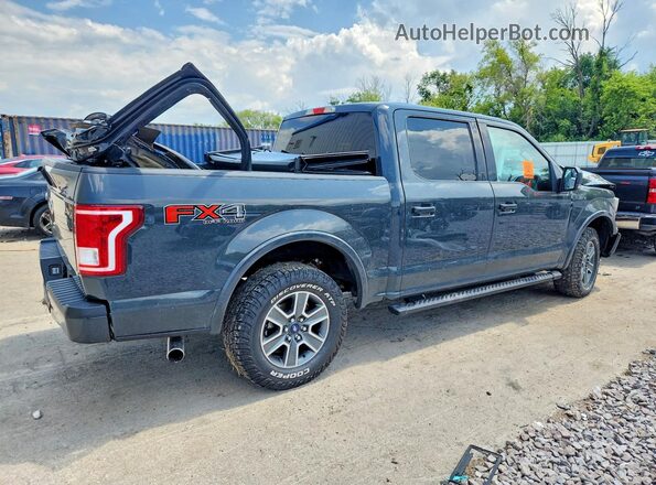 1FTEW1EPXGKE00386 2016 FORD F150 Gray Rear right