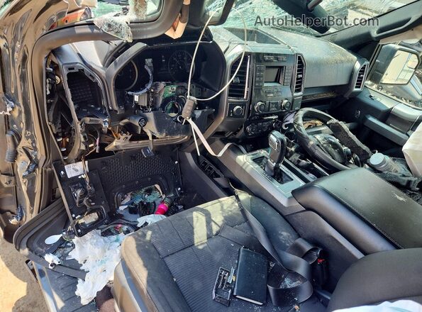 1FTEW1EPXGKE00386 2016 FORD F150 Gray Dashboard view
