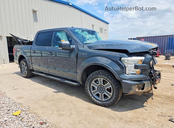 1FTEW1EPXGKE00386 2016 FORD F150 Gray Front right