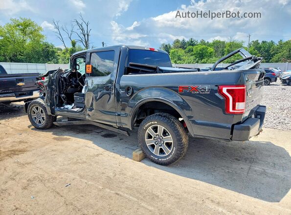 1FTEW1EPXGKE00386 2016 FORD F150 Gray Rear left
