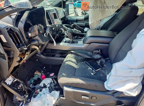1FTEW1EPXGKE00386 2016 FORD F150 Gray Front interior view
