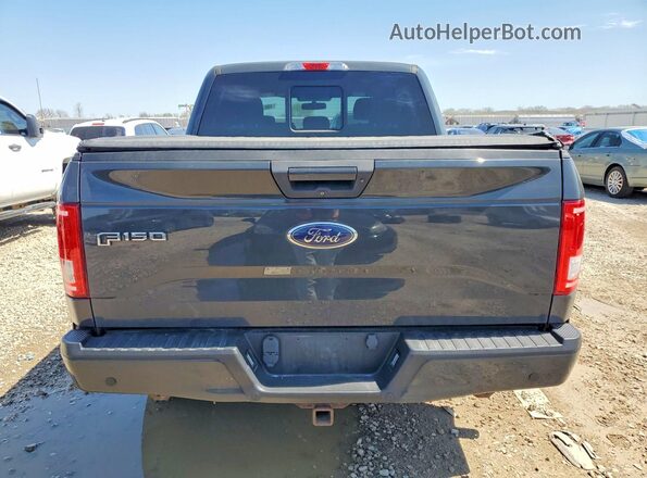 1FTEW1EPXHFA84174 2017 FORD F150 Серый Вид сзади