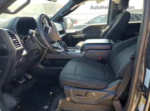 1FTEW1EPXHFA84174 2017 FORD F150 Серый Вид салона спереди