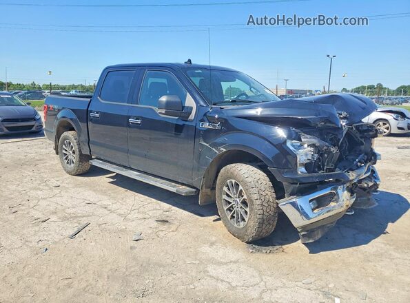 1FTEW1EPXJFA22439 2018 FORD F150 Black Передня права чверть