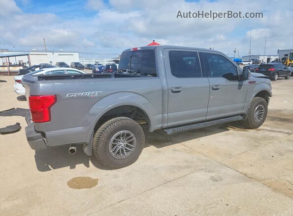 1FTEW1EPXJFD35751 2018 FORD F150 Серый Задняя правая четверть