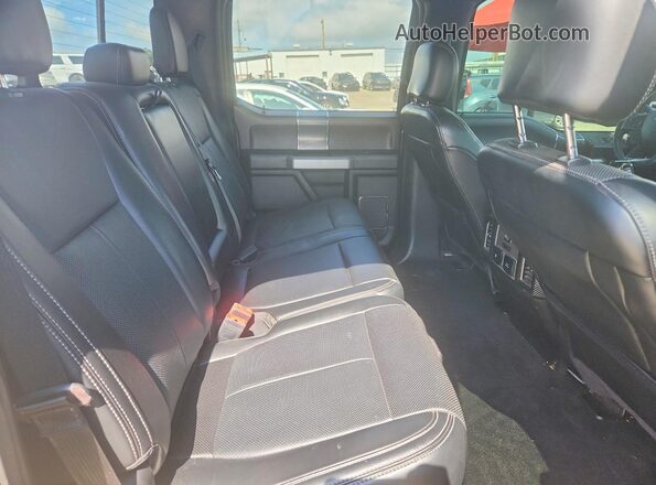 1FTEW1EPXJFD35751 2018 FORD F150 Серый Вид задних сидений