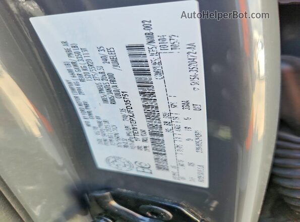 1FTEW1EPXJFD35751 2018 FORD F150 Серый Вид подкапотного пространства