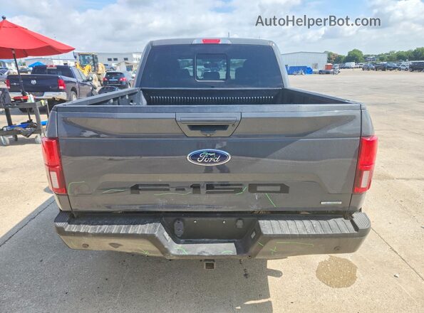 1FTEW1EPXJFD35751 2018 FORD F150 Серый Вид сзади