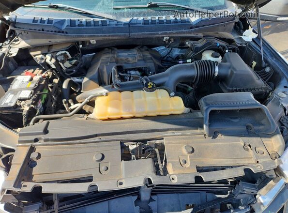 1FTEW1EPXJFD35751 2018 FORD F150 Серый Вид задней части салона