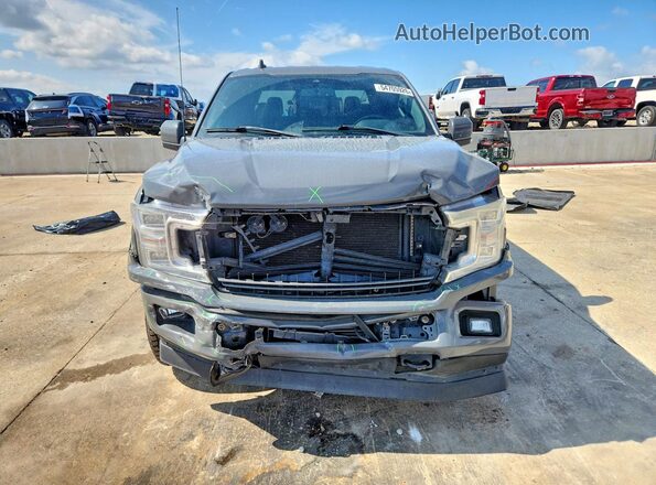 1FTEW1EPXJFD35751 2018 FORD F150 Серый Вид спереди