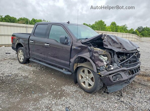 1FTEW1EPXJFE55856 2018 FORD F150 Burgundy Передня права чверть