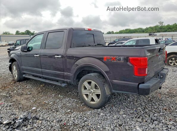 1FTEW1EPXJFE55856 2018 FORD F150 Burgundy Задня ліва чверть