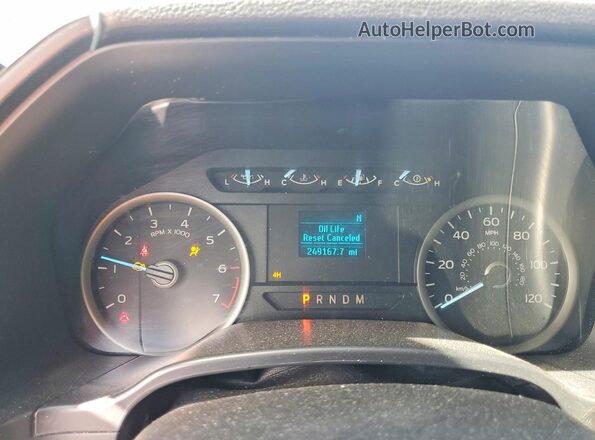 1FTEW1EPXKFB12918 2019 FORD F150 White Սարքավորումների վահանակի տեսք