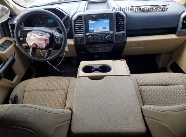 1FTEW1EPXKFB12918 2019 FORD F150 White Առջևի վահանակի տեսք