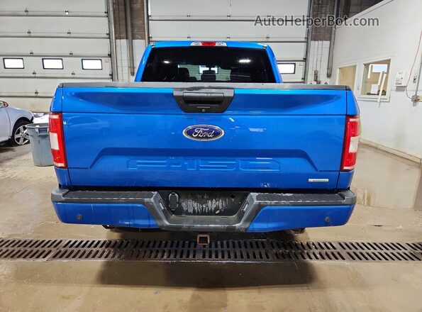 1FTEW1EPXKKF02098 2019 FORD F150 Blue Rear view