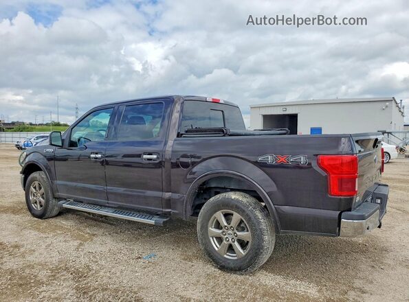 1FTEW1EPXLKF01468 2020 FORD F150 Maroon Trasero izquierdo