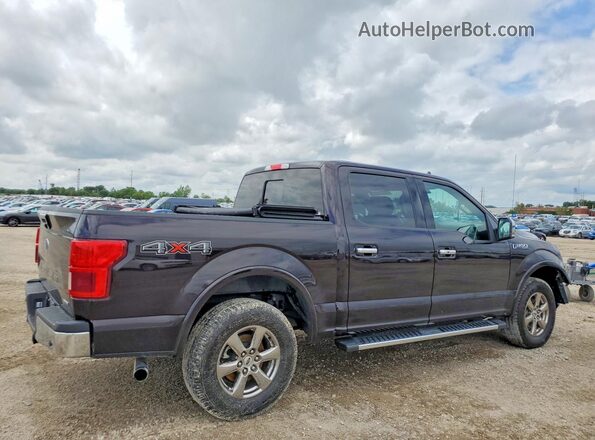 1FTEW1EPXLKF01468 2020 FORD F150 Maroon Trasero derecho