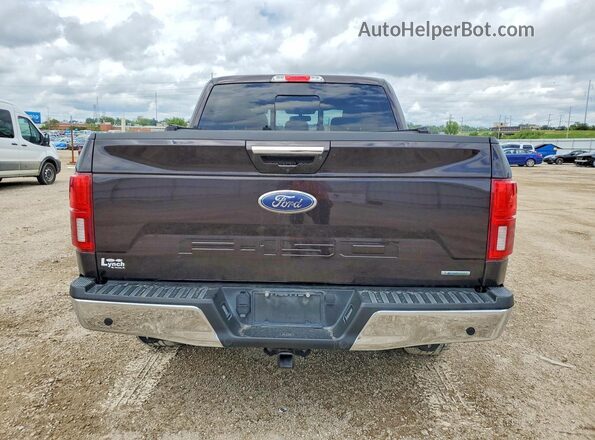 1FTEW1EPXLKF01468 2020 FORD F150 Maroon Vista trasera