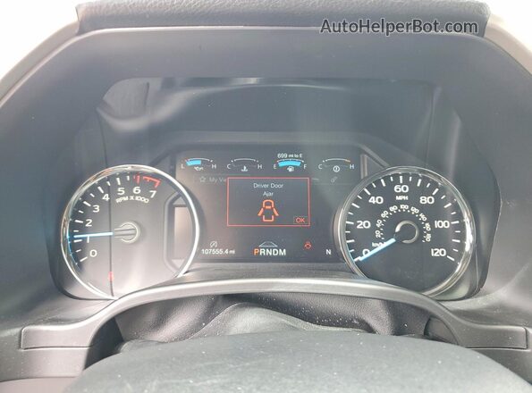 1FTEW1EPXLKF01468 2020 FORD F150 Maroon Vista del cuadro de instrumentos